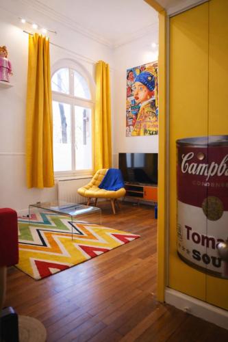 appartement tendance & artistique - centre ville d Angers - 4 PERS