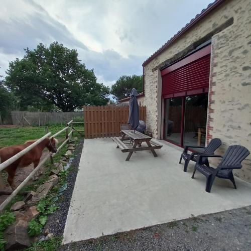 L'Herbergement, Gîte au calme avec Poneys