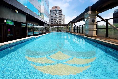 Swimming pool, Fullon Hotel Taipei, Central in Daan District