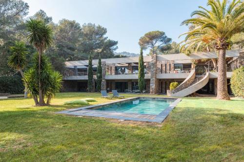 Ubuntu, villa d'architecte, classée 5 étoiles, vue mer, plage à 250m, tennis