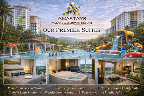 Swimming pool, AnaStays Premier Suite Studio & Apartment Melaka Waterpark Resort in Ayer Keroh