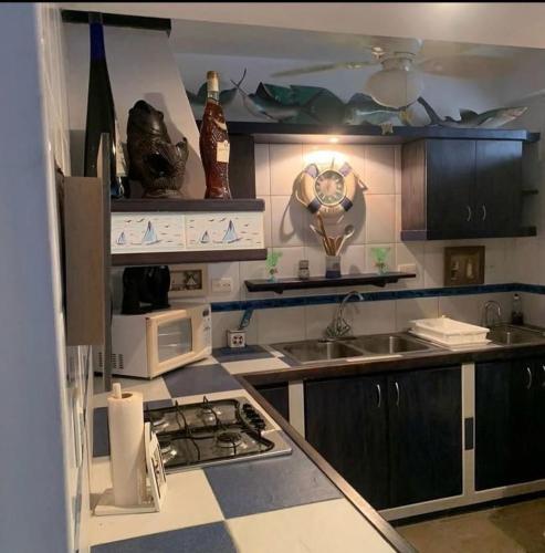 Kitchen, Refugio del Capitan Boca de Aroa Tucacas in Boca de Aroa