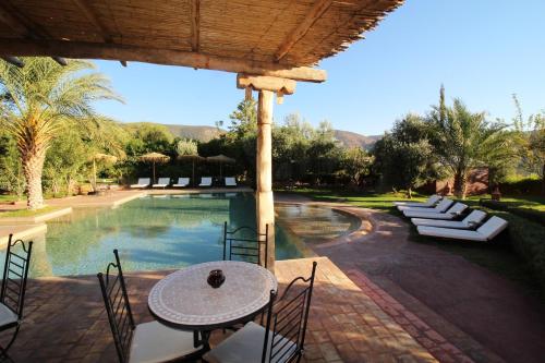 plage, La Kasbah d'Ouzoud in Ouzoud