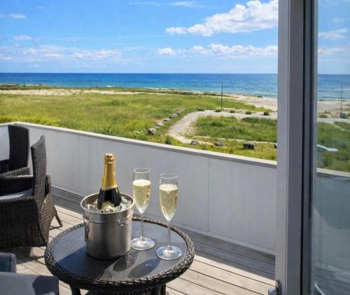 Erkély/terasz, B&B by the Sea Hirtshals in Hirtshals