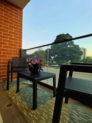 Balcony/terrace, Modern and private room - exclusive zone Z15 Kiintea in Zone 15