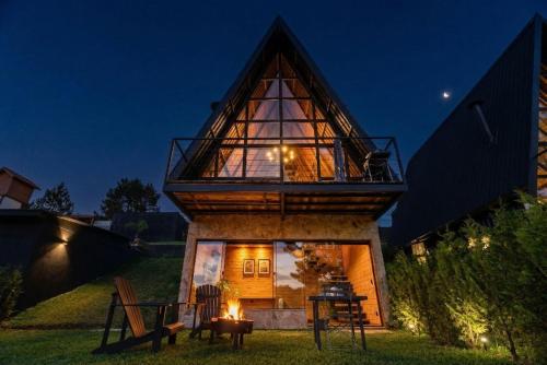 Villa D'Moriyah - Chalés de Luxo com Piscina Privativa – khách sạn tại Vila Natal