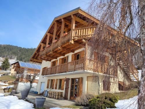 A szálláshely kívülről, Appart Duplex Chalet plein Sud in Feissons-sur-Salins