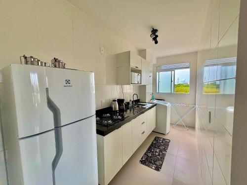 Cocina, Porto das Hortênsias 301 Apartamento completo (Porto das Hortensias 301 Apto completo) in Salgado Filho Airport