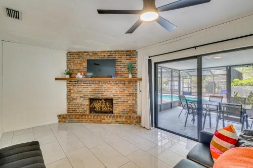 Modern Wimauma Family Home with Private Pool and Yard! in Sun City Center, USA