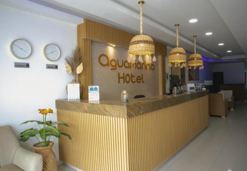 Hành lang, Hotel Aguamarina in Santa Marta