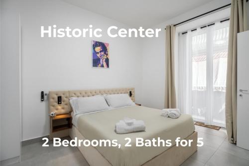 Historic Center - Elegant 2 Bedrooms, 2 Baths for 5 People