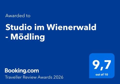 Studio im Wienerwald - Mödling in Mödling, Österreich