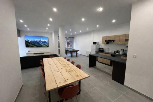 appartement ski,rando détente billard,piscine