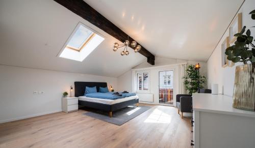 Large apt in town center next to Brunngasse & near lake, Brienz