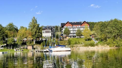 Exterior view of Czorsztyn Nad Gorskim Zalewem, Apartamenty Trimont