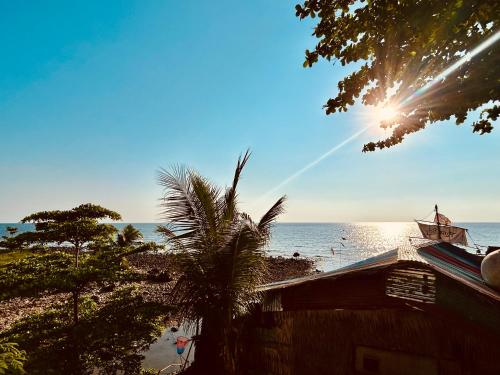 Udsigt, Tchin tchin Guesthouse in Lonely Beach