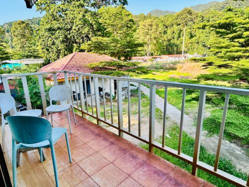 Altan/terrasse, Tchin tchin Guesthouse in Lonely Beach