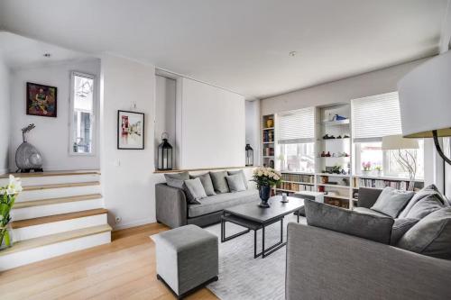 Bel appartement de 100 m avec terrasse à St-Cloud - Location saisonnière - Saint-Cloud