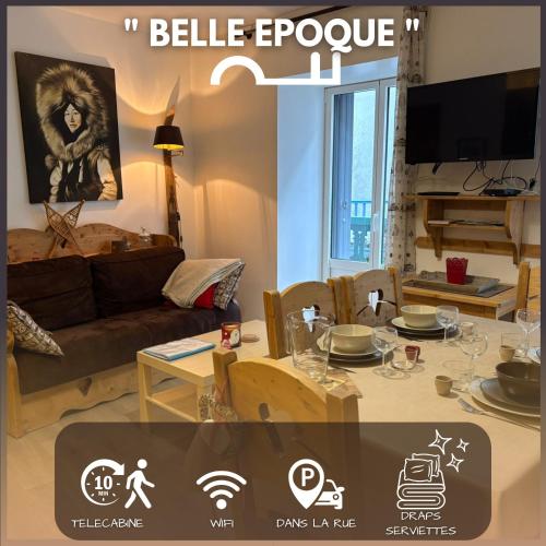 BELLE EPOQUE 2 chambres - WIFI - Centre-ville - Location saisonnière - Cauterets