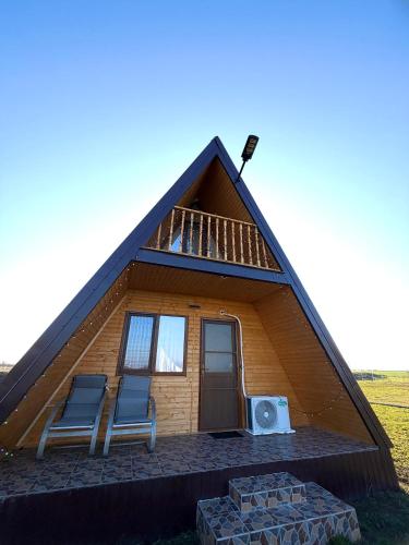 A szálláshely kívülről, Șoaptele Naturii A-frame (Soaptele Naturii A-frame) in Vernești