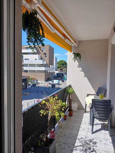 Balcony/terrace, Residence bel azur in Saint Martin