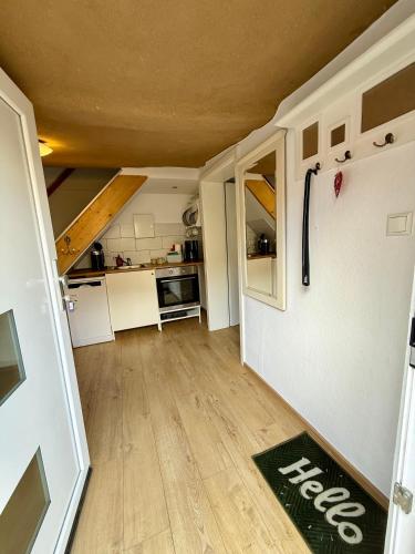 Kitchen, Ferienwohnung im Fachwerkhauschen Nahe Edersee mit 2 Schlafzimmern, Terrasse, Parkplatz - Wohnung 1 in Waldeck