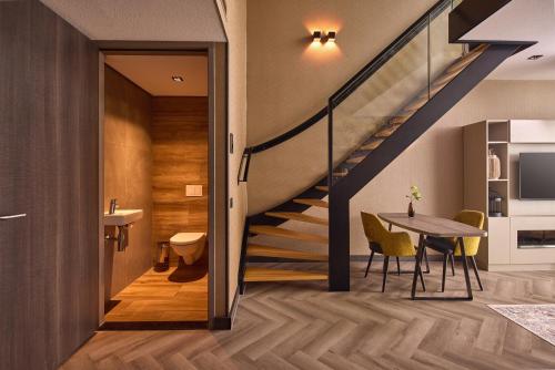 浴室, Van der Valk Hotel Leeuwarden in 利瓦頓市中心