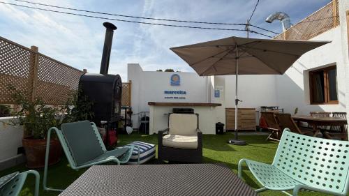 陽台/露台, Marevita Hostel-Quiet & super hygienic hostel with privacy beds-Ideal for winter stays in 阿利坎特市中心