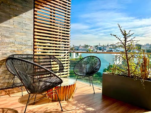 Sunny Studio Ain Diab Pool & Terrace Near Beach – khách sạn tại Sindibad