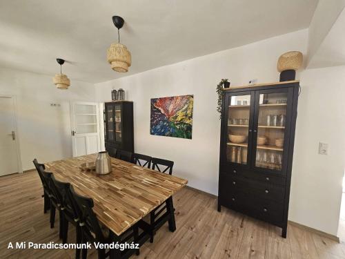 virtuve, vendégház A Mi Paradicsomunk (vendeghaz A Mi Paradicsomunk) in Palotabozsok