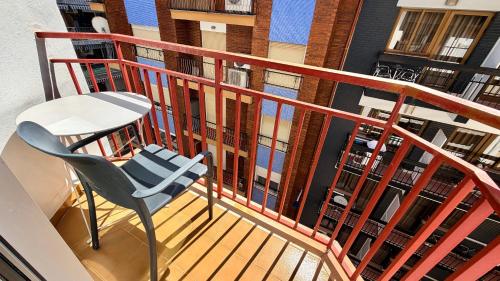 Balkon/Terrasse, Hotel Celymar in Benidorm - Costa Blanca