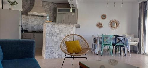 Charming apartment 2 minutes from Mansourah sea in Kelibija