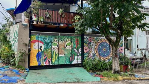 Vue extérieure, Hostel La petite maison de Diana in Asunción