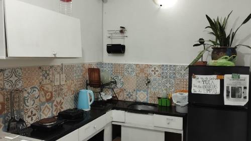 cuisine, Hostel La petite maison de Diana in Asunción