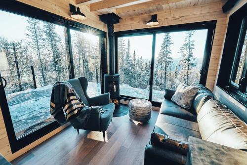 MIR - Micro Chalet with Incredible View Near Quebec City – khách sạn tại Stoneham