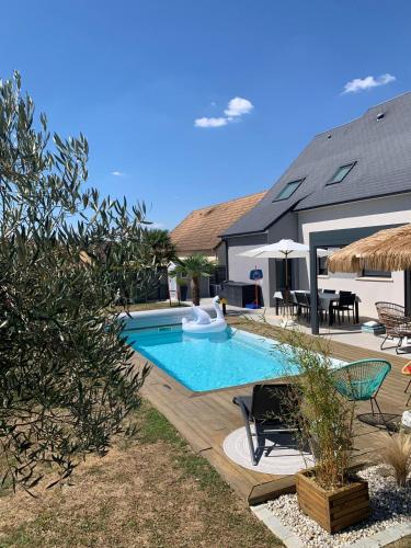 Chambre 2 personnes avec piscine à 10min du circuit chambre d'hôte Brette-les-Pins