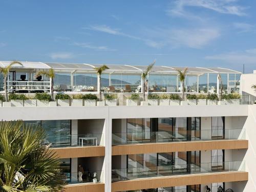 Balcony/terrace, Bunksy Flat Delmar Waterfront in Olhao