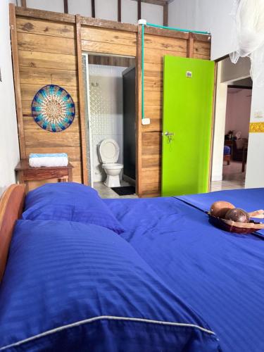 1 double bed