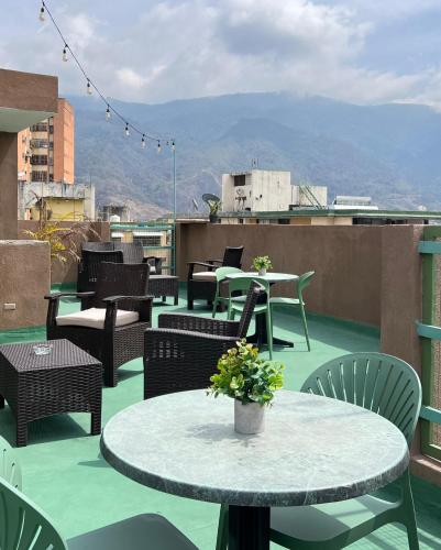 Balcony/terrace, Hotel Grand Glaxie in Caracas