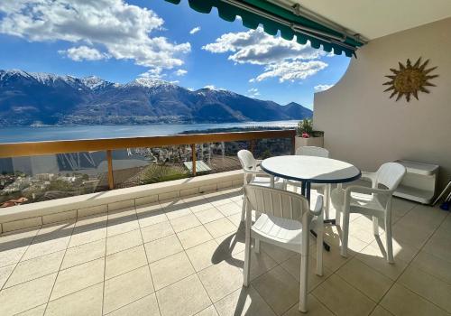 Balcony/terrace, Ferienwohnung C15 in Orselina