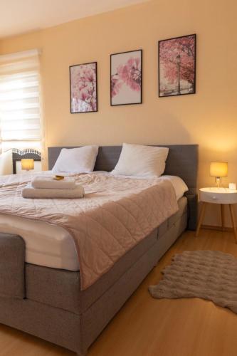 17-Stillvolles 2-Zimmer Apartment mit Boxspringbett,WLAN,großem Balkon mit Gartenblick – khách sạn tại Sudost