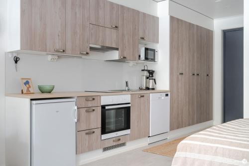 Kitchen, Meriheina B6 by Holiday in Kalajoki in Kalajoki