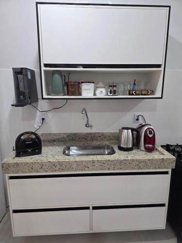Iekārtas, Apartamento Aconchegante 101 Palmeiras de Goiás (Apartamento Aconchegante 101 Palmeiras de Goias) in Indiara