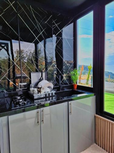 Ghine Duplex 2BR w Garden & Mountain View in Ghbaleh
