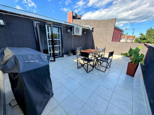발코니/테라스, PORTAL DEL NORTE, Tucumán Apart 3D con terraza (PORTAL DEL NORTE, Tucuman Apart 3D con terraza) in 시우다델라