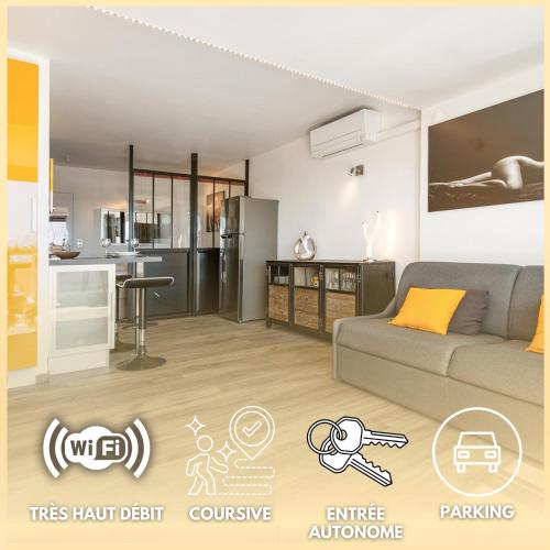Le Dream - PN5 coursive - vue Waiki centre village naturiste