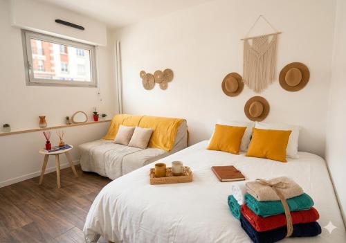 Hypercentre Béthune - 4 pers - Parking privé - Location saisonnière - Béthune