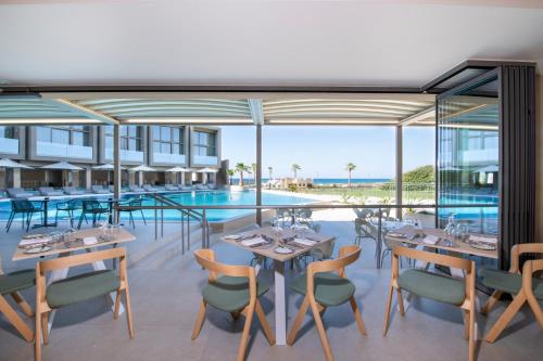 Restaurant, Ventale Island Breeze Resort in Gerogioupoli