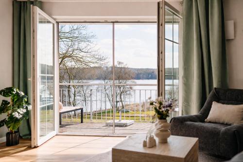 Balcony/terrace, Ploner See bei Plon mit Panoramablick in Dersau