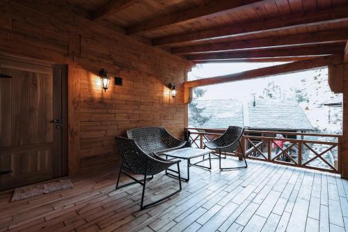 Balkon/terasa, Seraphine Chalet in Lumbardh
